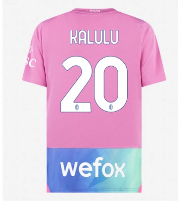AC Milan Pierre Kalulu #20 Replika Tredjetrøje 2023-24 Kortærmet